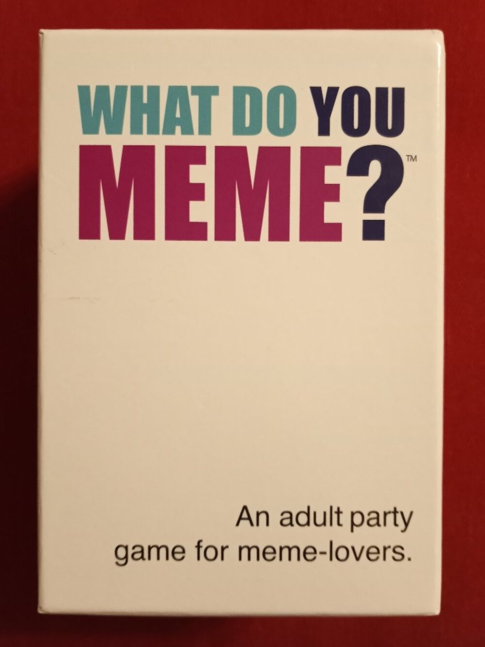 What Do You Meme Adult Party Card Game